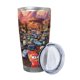 thumbnail image 2 of Vaso de 20 oz de Lightning McQueen, taza de viaje de café con aislamiento al vacío de acero inoxidable, taza de café, taza de viaje con tapa, taza térmica para exteriores, 2 of 8