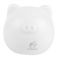 thumbnail image 1 of Dispensador de pañuelos de papel con forma de cerdito adorable, color blanco, material PP, bonito diseño de dibujos animados para uso diario, 1 of 8