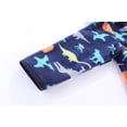 thumbnail image 5 of WIBACKER Toddler Kids Polar Fleece Warm Jacket Baby Boys Autumn Winter Zip Coat Stand Collar Outerwear - 1Pcs Dinosaur, 5 of 7