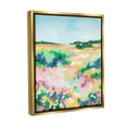 thumbnail image 4 of Stupell Industries Bold Speckled Landscape Landscape Painting Gold Floater Framed Canvas Art Print Wall Art, 17 x 21, 4 of 10