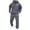 A-Grey573, variant on XIAOCHA Women's New York USA Print Two Piece Tracksuit Oversized Hoodie And Jogger Pants Set Retro Casual Tracksuits