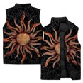 thumbnail image 5 of Ropa de invierno para hombre Sun and Balance Estampado personalizado Estilo rojo y blanco Ropa para hombre 2024 Chaleco térmico de algodón para hombre Chalecos, 5 of 5