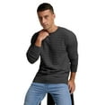 thumbnail image 5 of GIRUNS Men's CrewNeck Sweater Slim Fit Lightweight Long sleeve Sweatshirts Soft Casual Pullover Sweater For Men, 5 of 5
