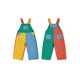 thumbnail image 2 of Peto vaquero infantil de color contrastante, sin mangas, con cuello cuadrado y largo completo, con tirantes ajustables., 2 of 9