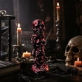 thumbnail image 6 of Qjidjing Halloween Skeleton Figurine, Desktop Ornament, 12cm Resin Plastic Build, Three Skeleton Set, Tabletop Display, Mantel Shelf, Spooky Indoor Decor, 6 of 7