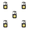 thumbnail image 3 of Llavero portátil Linterna Antorcha ajustable Soidarity Tipo-C Luz de trabajo recargable Emergencia Camping Mochilero Negro, 3 of 6