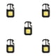 thumbnail image 3 of Llavero portátil Linterna Antorcha ajustable Soidarity Tipo-C Luz de trabajo recargable Emergencia Camping Mochilero Negro, 3 of 6