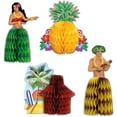 thumbnail image 2 of PMU Hawaiian Luau Playmates 5.5 Inch Party Decoration and Accessory (4/pkg) Pkg/1, 2 of 2