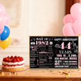 thumbnail image 3 of Tarjeta Jumbo Aniversario 44° VivaGem Negra y Dorada, 3 of 7