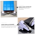 thumbnail image 4 of HUGFEGWE 3 Pairs Chicken Support Metal Buttons Mobile Game Controller Hand Grips Mobile Legends Game Trigger for Phone Mobile Game Accessories Phone Game Accessories Eat Chicken Pc Robot CJB91-78136, 4 of 9
