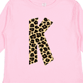 thumbnail image 4 of Inktastic Leopard Print Letter K Boys or Girls Long Sleeve Toddler T-Shirt, 4 of 5