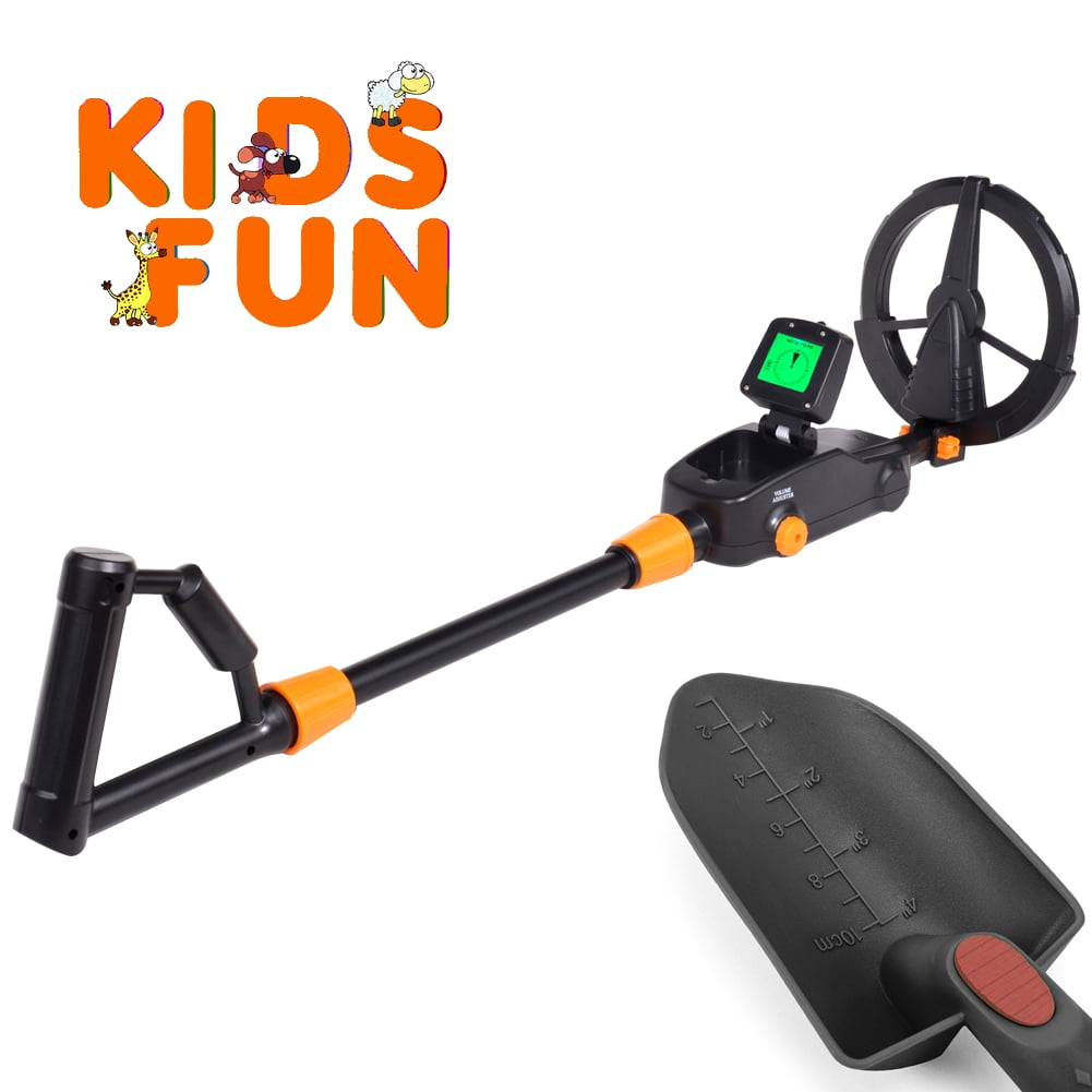 Metal Detector Lightweight Waterproof Treasure Hunter for Kids & Adults, Adjustable 30-42 inch, 6.5" Search Coil, Beach & Shallow Water Use