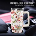 thumbnail image 6 of 40 Oz Boho Tumbler With Handle,Boho Floral Coffee Travel Mug Cup Water Bottle, Boho Decor, Boho Gifts for Women, 6 of 6