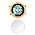 thumbnail image 2 of Waterproof Mini Alarm Clock Motorbike Yacht Boat Digital Clock Mini Digital Clock Car Yellow-White, 2 of 9
