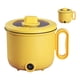thumbnail image 2 of Olla de Cocina eléctrica con mango antiescaldaduras recubierto de 1,5 L, tapa transparente, Cocina eléctrica multifunción para el hogar, dormitorio, fiesta, enchufe AU 220V, 2 of 5