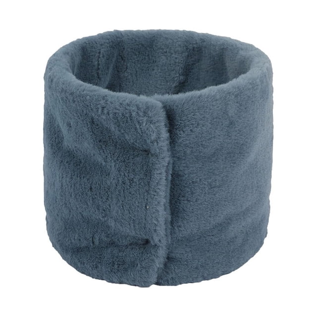 GOOHOCHY Bufanda de exterior de color liso, protectora, resistente al viento, para hombre y mujer (azul)