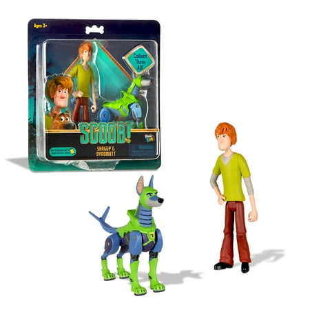 Scoob! 6u0022 Action Figures 2 Pack - Shaggy and Dynomutt (Walmart Exclusive)