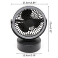 thumbnail image 5 of Tibvox Portable LED Camping Lantern Tent Fan 2 in 1 Outdoor Lamp with Ceiling Fan, 5 of 20