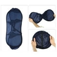 thumbnail image 6 of 1 Pc 100L Folding Laundry Basket Portable Hamper Basket for Bathroom 31.50"x14.17"x14.17" Navy Blue, 6 of 6