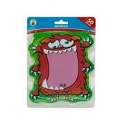 Kole Imports OP828-72 6.25 x 5.75 in. Monster Notepad, Pack of 72