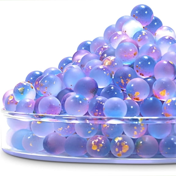 Yahome 100Pcs Glass Marbles 10mm Glass Gems Beads Decor Vase Filler Fish Tank Home Decor DIY Jewelry Accessories