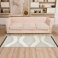 thumbnail image 2 of Yayeee Runner Rug for Bedroom 2'x6' Machine Washable Hallway Non Slip Mat, Light Gray Pattern, 2 of 8