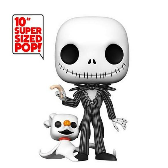Pop 10p Jack Skellington with Zero Funko Tim Burtom Movie