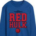 thumbnail image 3 of Marvel Captain America: Brave New World - Red Hulk Collegiate - Men's Long Sleeve Graphic T-Shirt, 3 of 5