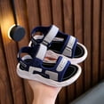 thumbnail image 1 of Sandalias de verano para niños, antideslizantes, con suela suave, grandes, con velcro, para playa, 1 of 6