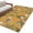Yellow, variant on Rectangle Area Rugs 3 x 5 Ft, Yellow Botanical Non-Slip Residential Carpet, Spring Floral Summer Lemon Birds Indoor Crawling Mats Runner Rugs for Living Room/Dining Room/Bedroom