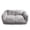 65"/Gray, variant on VNT 44" Modern Loveseat, Bowl Shape Couch, Faux Rabbit Fur Sofa for Living Room, No Assembly Required, Gray