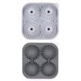 thumbnail image 1 of Dvkptbk Ice Cube Mold Ice Cubes Maker 4 Hole Ice Cubes Molds Ice Box Small Household Refrigerator Easy-Release Ice Lattice with Cover Ice Lattice Kitchen Gadgets, 1 of 2