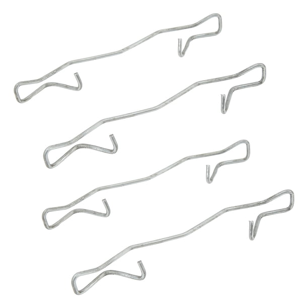 Resorte de retorno del freno de tambor trasero, 4 piezas Resorte de pinza de freno trasero Resorte de pinza de freno de disco trasero Resorte de hardware Diseño revolucionario