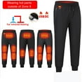 thumbnail image 3 of guisaled Heated Pants for Men Women Electric USB 8 Charging Zones Drawstring Heating Trousers Winter Leg Warmer, 3 of 9