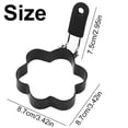 thumbnail image 4 of Noothes Fried Egg Ring Pancake Ring Square Egg Mold Heart Shape Pancakes Mold Multi Shape Breakfast Egg Shaper For Frying Pan, 4 of 5