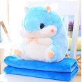 thumbnail image 1 of Jouets en Peluche Hamster Mignons avec Couverture, 1 of 1