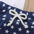 thumbnail image 5 of TOWED22 Infant Toddler Baby Boy 4th of July Outfits Red White Blue T-Shirt Tops Distressed Shorts 2Pcs Summer Set 3M-6T(White,2-3 Y), 5 of 7