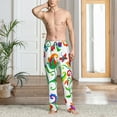 thumbnail image 6 of Lsque Paisley Print Men's Pajama Pants, Lounge Pant - Comfortable Home Wear,Elastic Waistband, Stylish Design-X-Large, 6 of 9