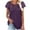 Purple-04, variant on Mittory Womens Lace Short Sleeve Summer Tops Casual Crew NeckLoose Fit Short Sleeve Shirts Tunic Blouse