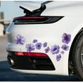 thumbnail image 5 of Purple Anemone Flower Car Sticker. Waterproof Vinyl Floral Decal for Cars, Bumpers, Trunk and More.  Aesthetic Wildflower Weatherproof Sticker, 5 of 5