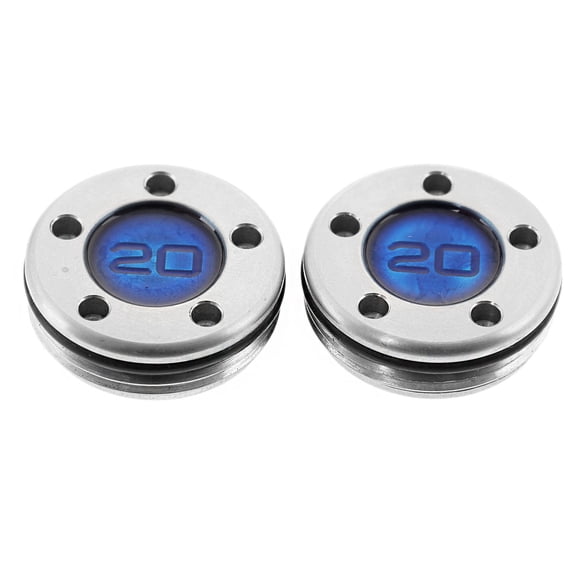MUXSAM Compatible con Scotty Cameron Select Newport Studio Design 2 Piezas Pesas de Putter de Golf Personalizadas (20 g) (Azul)