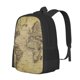 thumbnail image 1 of Disketp Vintage World Map Mochila Minimalista de Gran Capacidad, Mochila de Viaje para Escuela, Trabajo o Uso Diario, 1 of 6