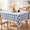 Blue-55" x 55" (Square), variant on Na Navy Gingham Tablecloth Square 55"x55"
