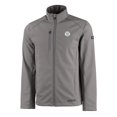 thumbnail image 2 of Men's Cutter & Buck Pewter Milwaukee Brewers Evoke Eco Softshell Recycled Full-Zip Jacket, 2 of 3