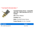 thumbnail image 2 of Camshaft Position Sensor - Compatible with 1996 - 2003 Chevy S10 2.2L 4-Cylinder 1997 1998 1999 2000 2001 2002, 2 of 3