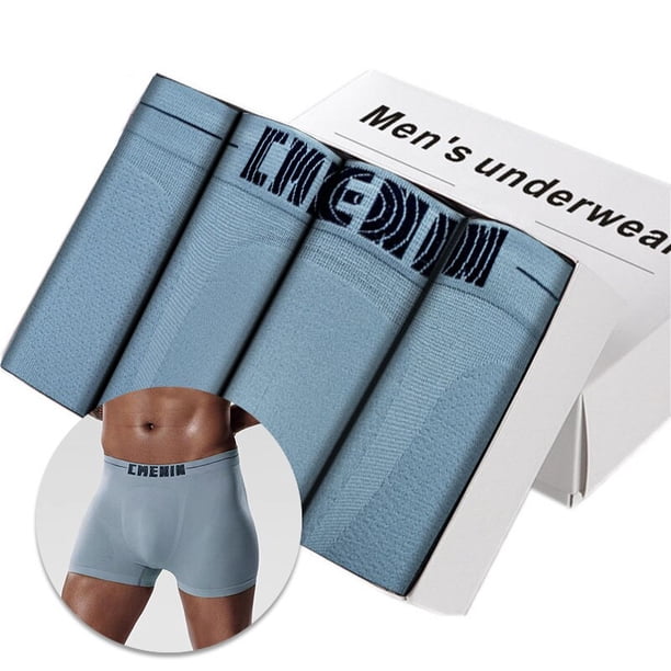 CMENIN, 4 Uds., calzoncillos Boxer para hombre, calzoncillos de algodón para hombre, ropa interior transpirable para hombre, calzoncillos suaves para hombre, envío gratis OR212 Tan Jianjun unisex