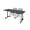 Grey, variant on Regency Kobe 60 x 24 in. Mobile T-Base Training Table- Grey, 2 Zeng Stack Chairs- Grey