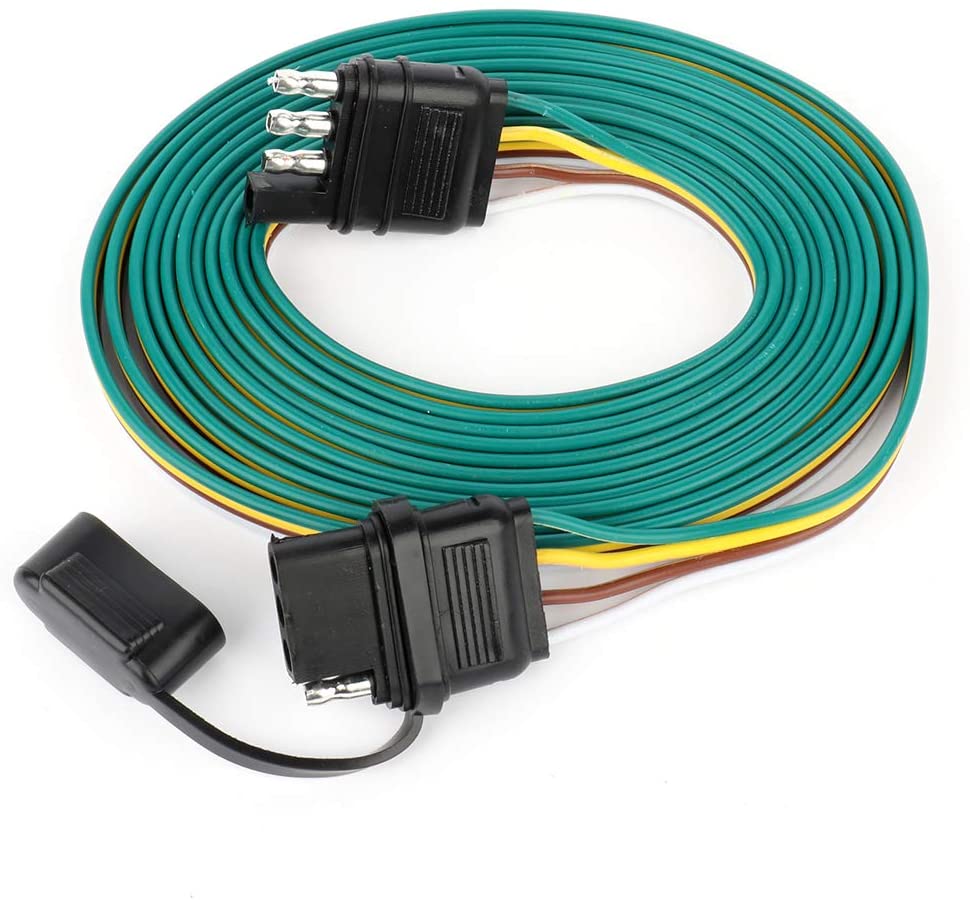 Trailer Wire Extension 4Pin Hitch Light Trailer Wiring Harness Extender 12 Feet Walmart Canada