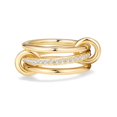 thumbnail image 1 of Anillos apilables Dreamy Bubble Elegant Pave para mujer, 1 of 7