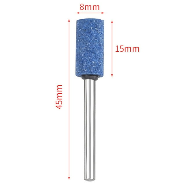 Lefu Tête de Polissage 1pcs Tête de Roue Abrasive Montée pour Outil Rotatif Tige 3mm